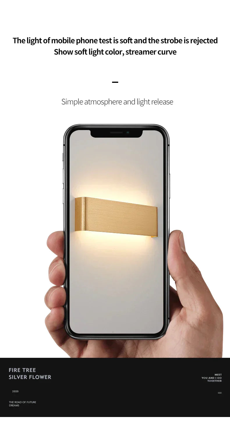 APHRODITE Ultra-Thin Aluminum LED Wall Lamp With Acrylic Shade