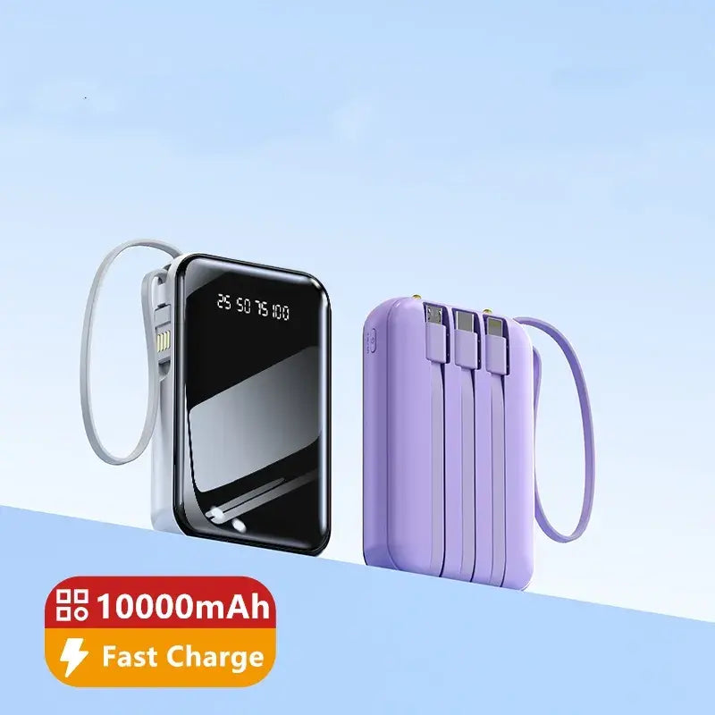 Powerbank — kabelstyringssystem og digitalt display