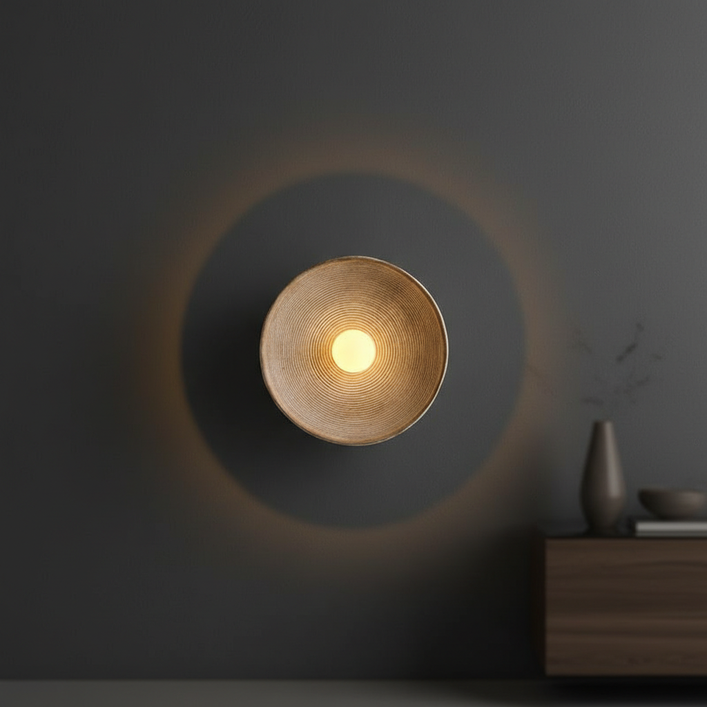 Luma Wall Lamp Inspired By Japanese Design For A Gentle Diffuse Light In Living Spaces Throughout Your Home