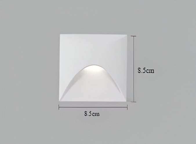 LuminiPath IP65 Waterproof Wall Light For Indoor And Outdoor Use Motion Sensor Included