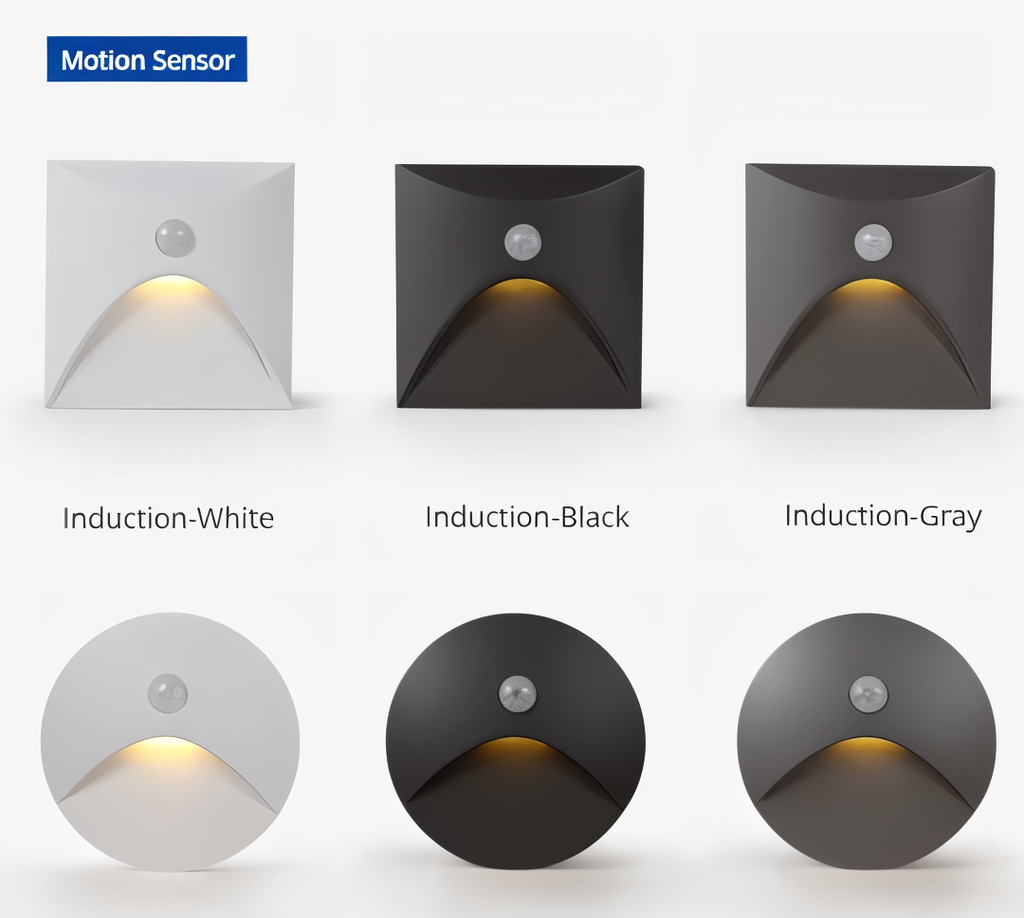 LuminiPath IP65 Waterproof Wall Light For Indoor And Outdoor Use Motion Sensor Included