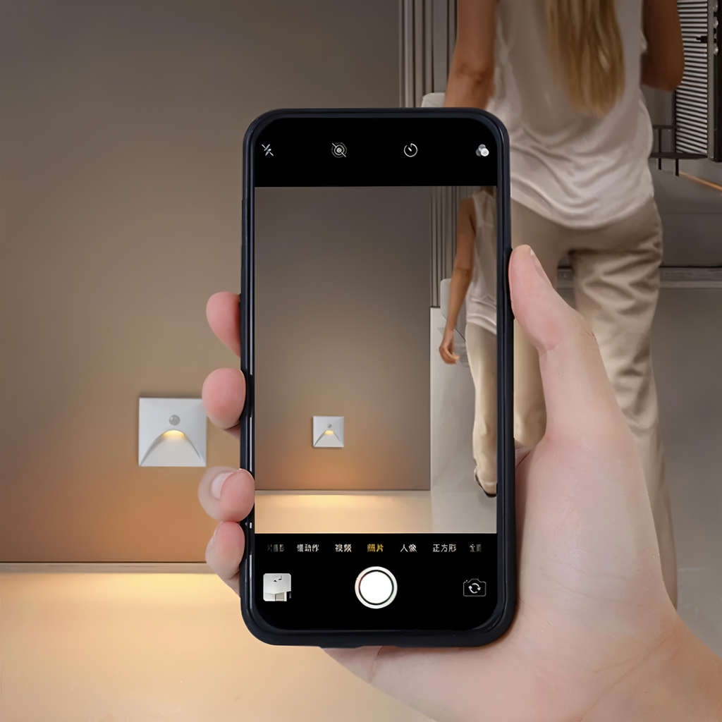 LuminiPath IP65 Waterproof Wall Light For Indoor And Outdoor Use Motion Sensor Included