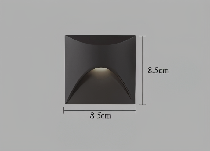 LuminiPath IP65 Waterproof Wall Light For Indoor And Outdoor Use Motion Sensor Included