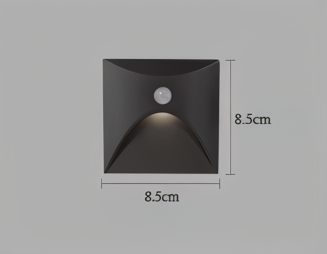 LuminiPath IP65 Waterproof Wall Light For Indoor And Outdoor Use Motion Sensor Included