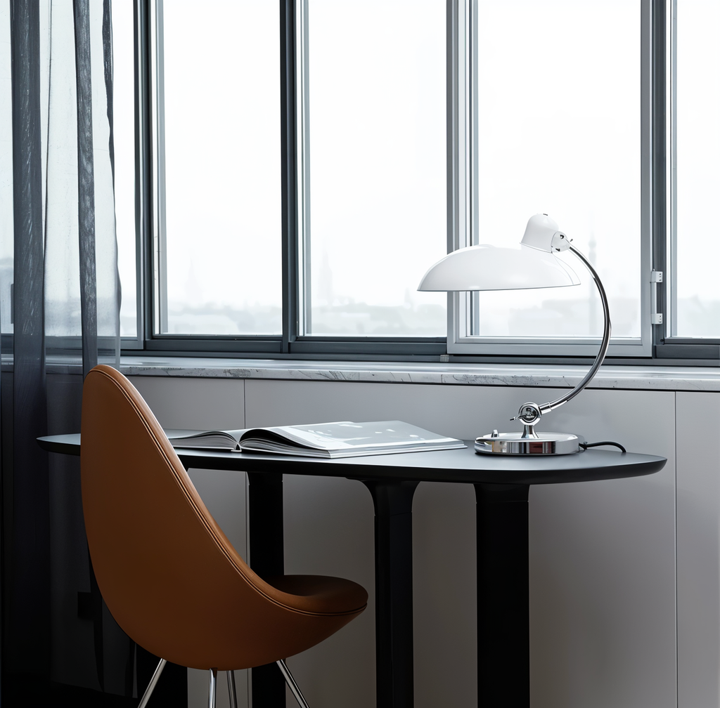 Industrial Style Adjustable Metal Table Lamp For Desk And Reading