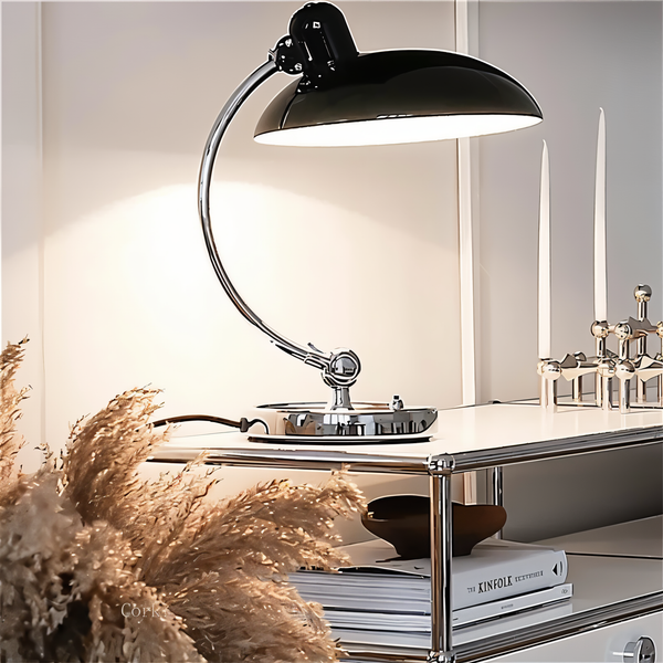 Industrial Style Adjustable Metal Table Lamp For Desk And Reading