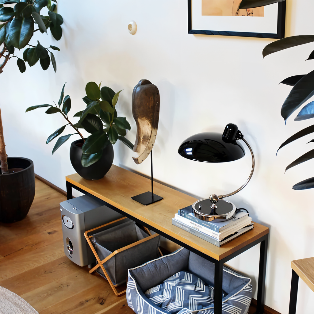 Industrial Style Adjustable Metal Table Lamp For Desk And Reading