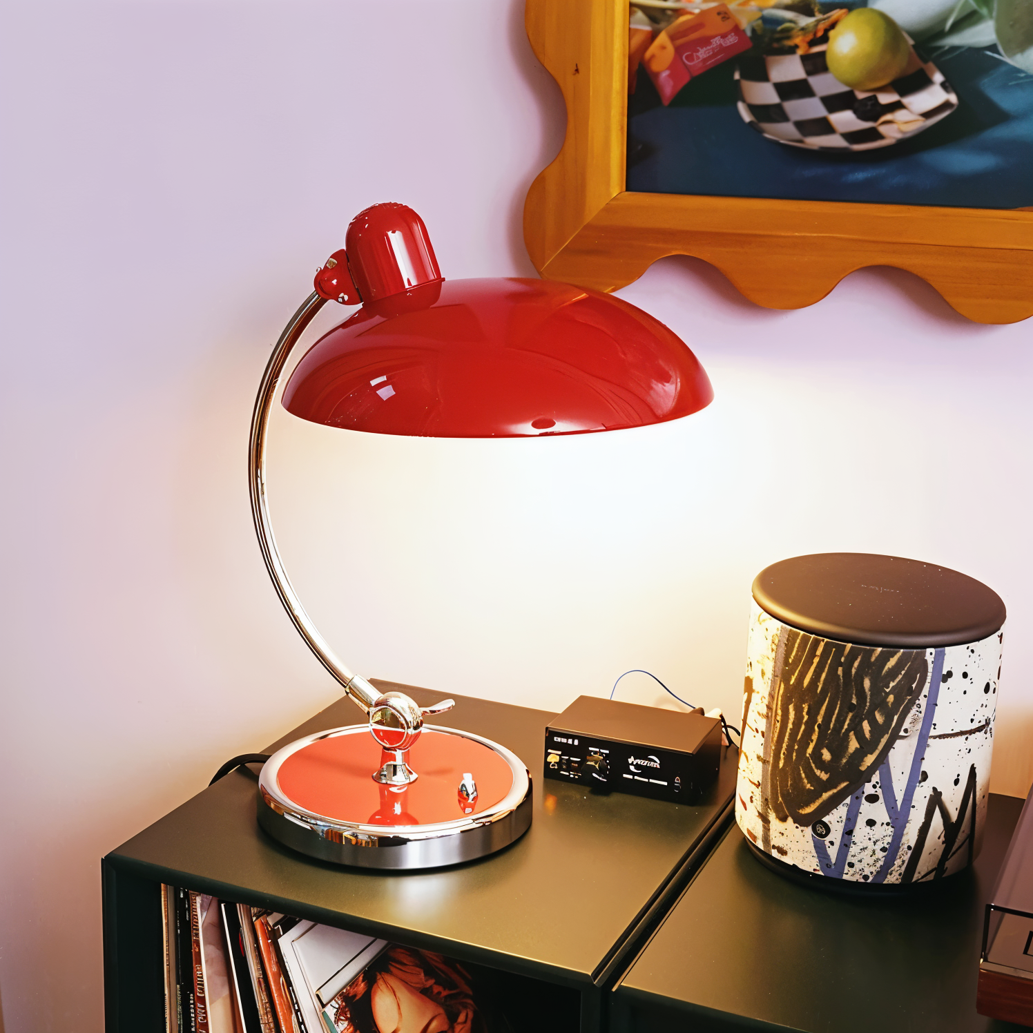 Industrial Style Adjustable Metal Table Lamp For Desk And Reading