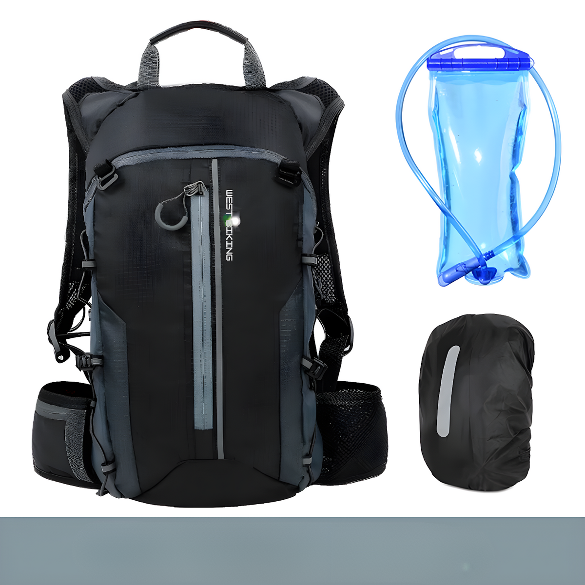 Ergonomický hydratační batoh HydroRide o objemu 10 litrů, integrovaný vak, konstrukce s tvarovaným nosným systémem