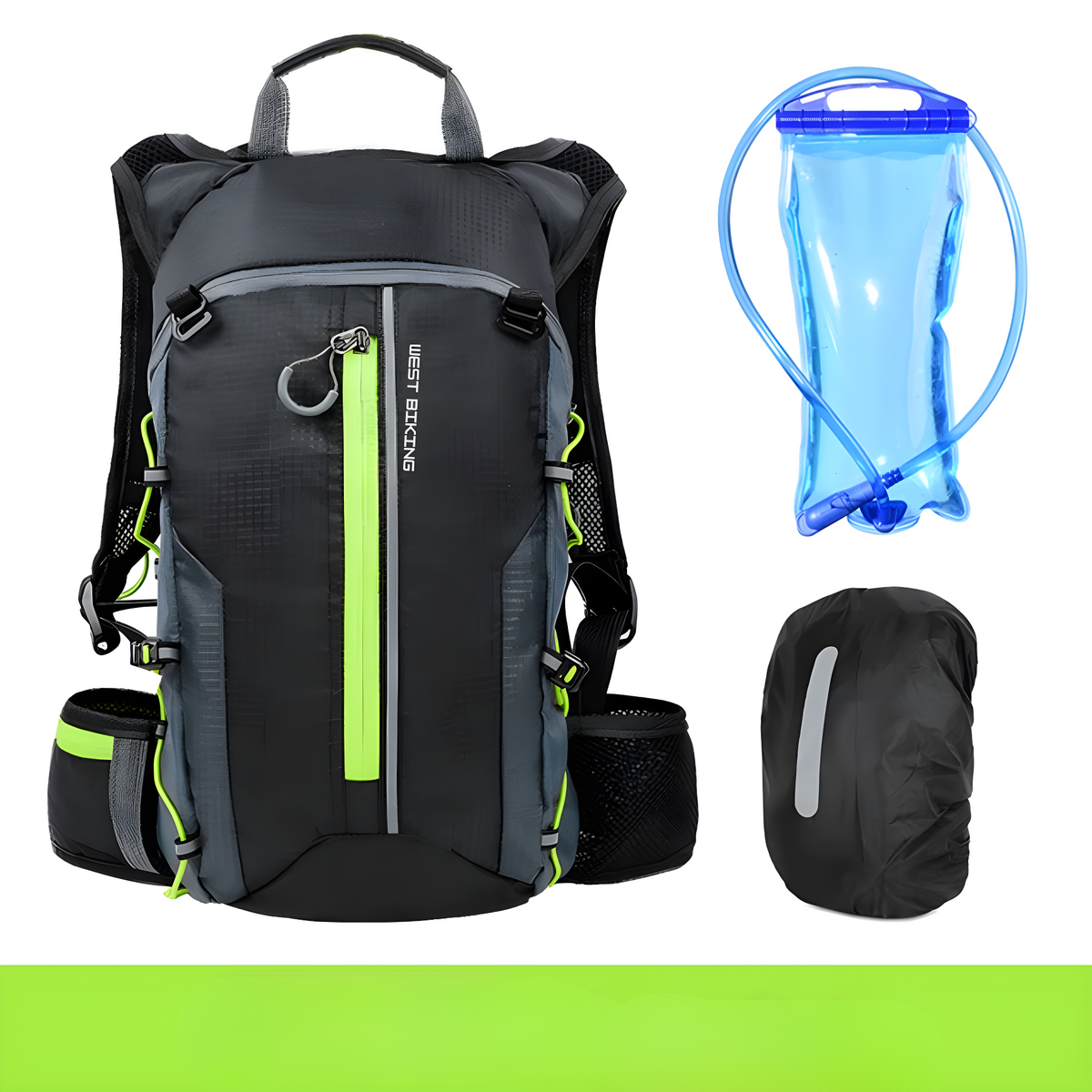 Ergonomický hydratační batoh HydroRide o objemu 10 litrů, integrovaný vak, konstrukce s tvarovaným nosným systémem