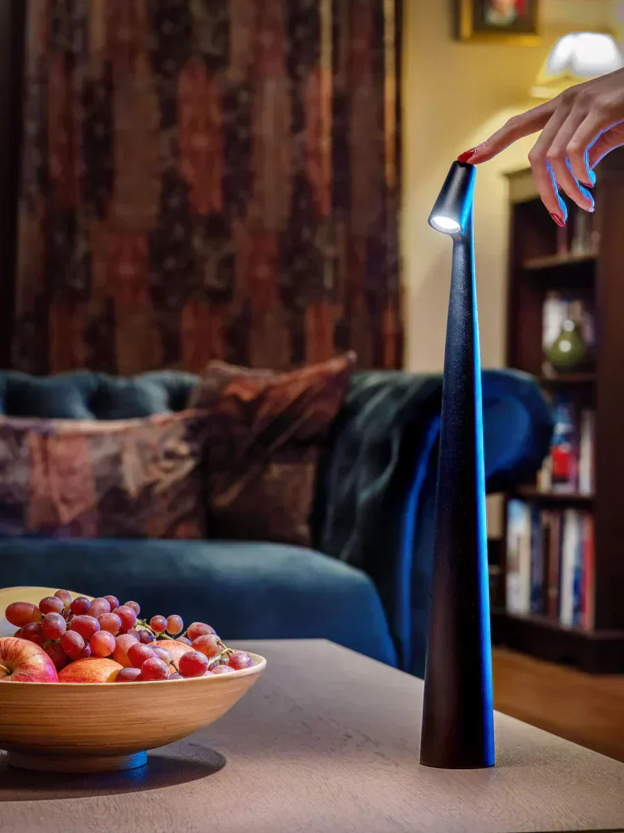 LumaNord Cordless LED Desk Lamp For Comfortable Reading Or Dining Spaces With Soft Ambience