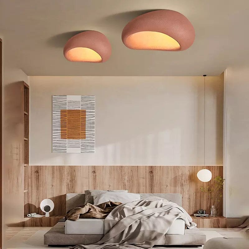 Kairoa Ceiling Light With Japanese Inspired Glow And Wabi Sabi Ambience Soft Ambient Glow For Relaxing Spaces