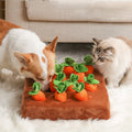 Tappetino olfattivo per cani con scomparti nascosti — Gioco stimolante, 35x35 cm
