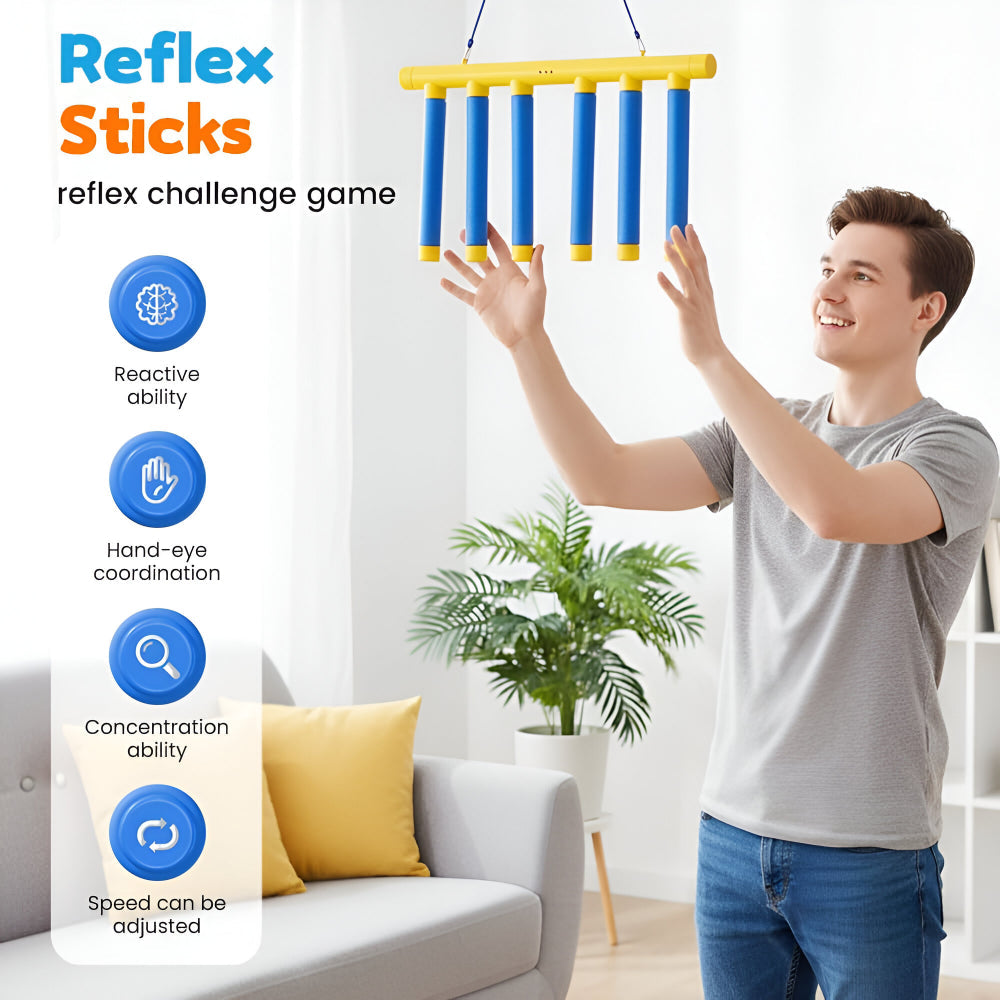Dětský trenažér reflexů — nastavitelná rychlost, třístupňová výzva v reakcích