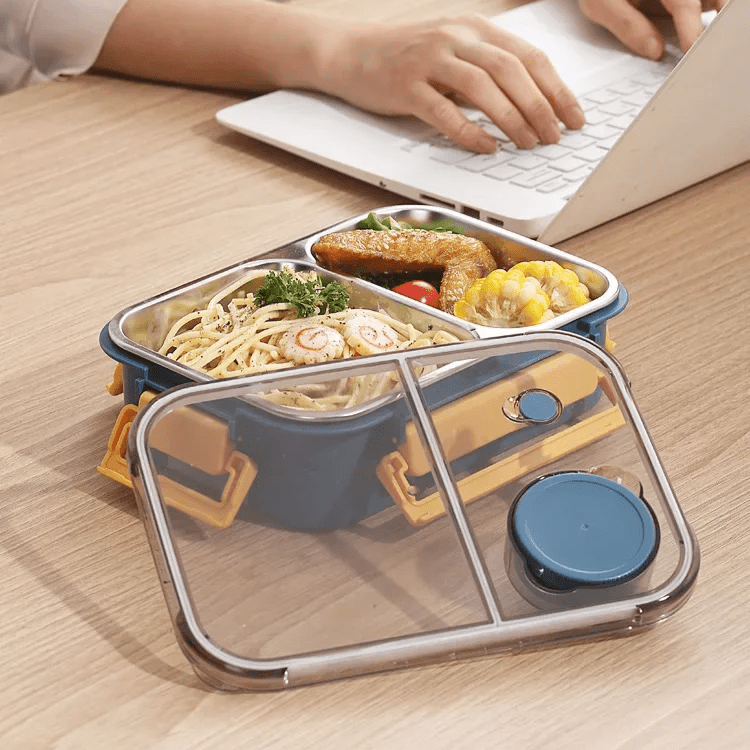 Insulated Thermos Lunchbox With Leak Proof Seal For Warm Meals On The Go