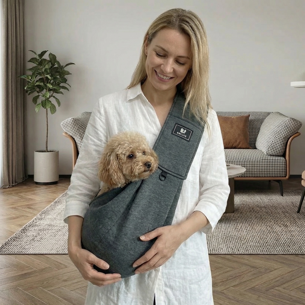 Breathable Dog Shoulder Carrier Backpack — Hands-Free Compact Design