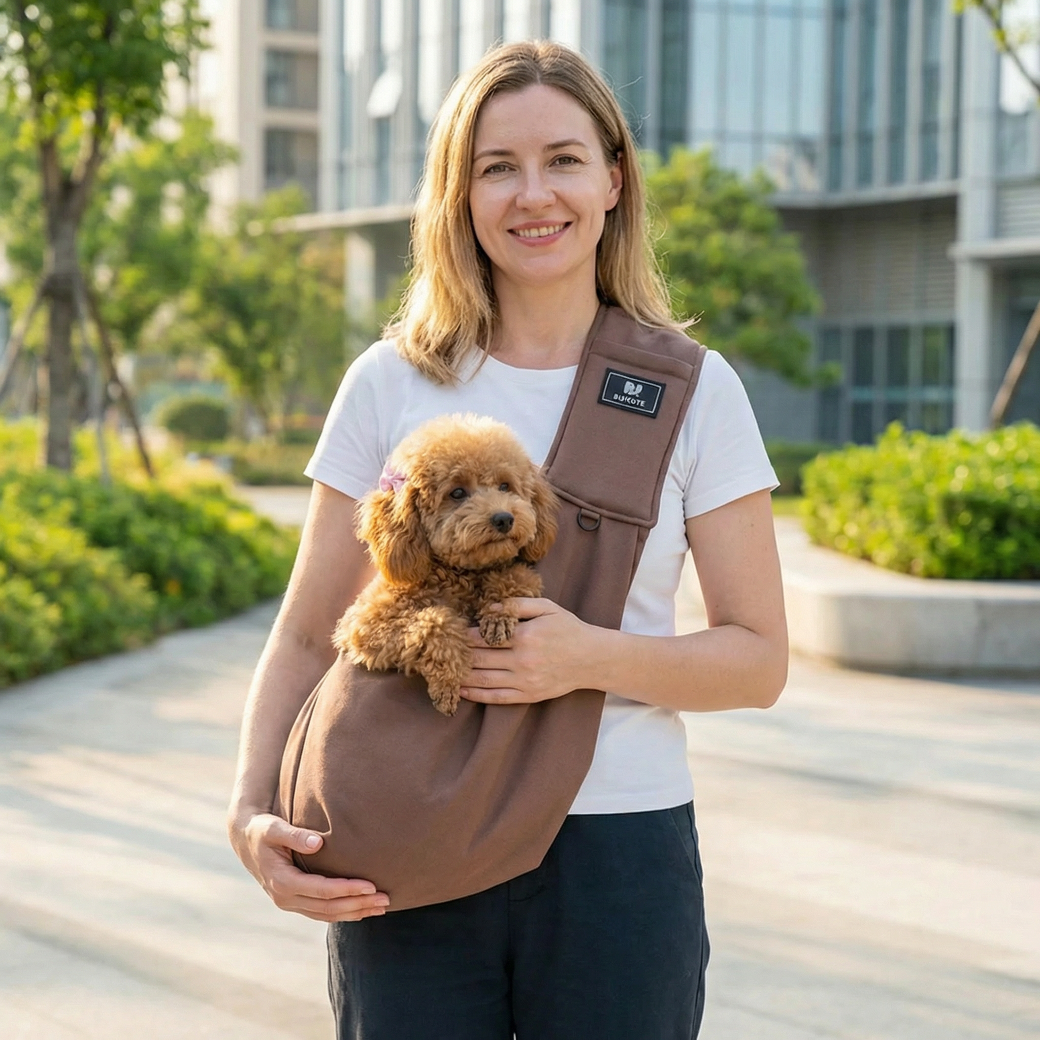 Breathable Dog Shoulder Carrier Backpack — Hands-Free Compact Design