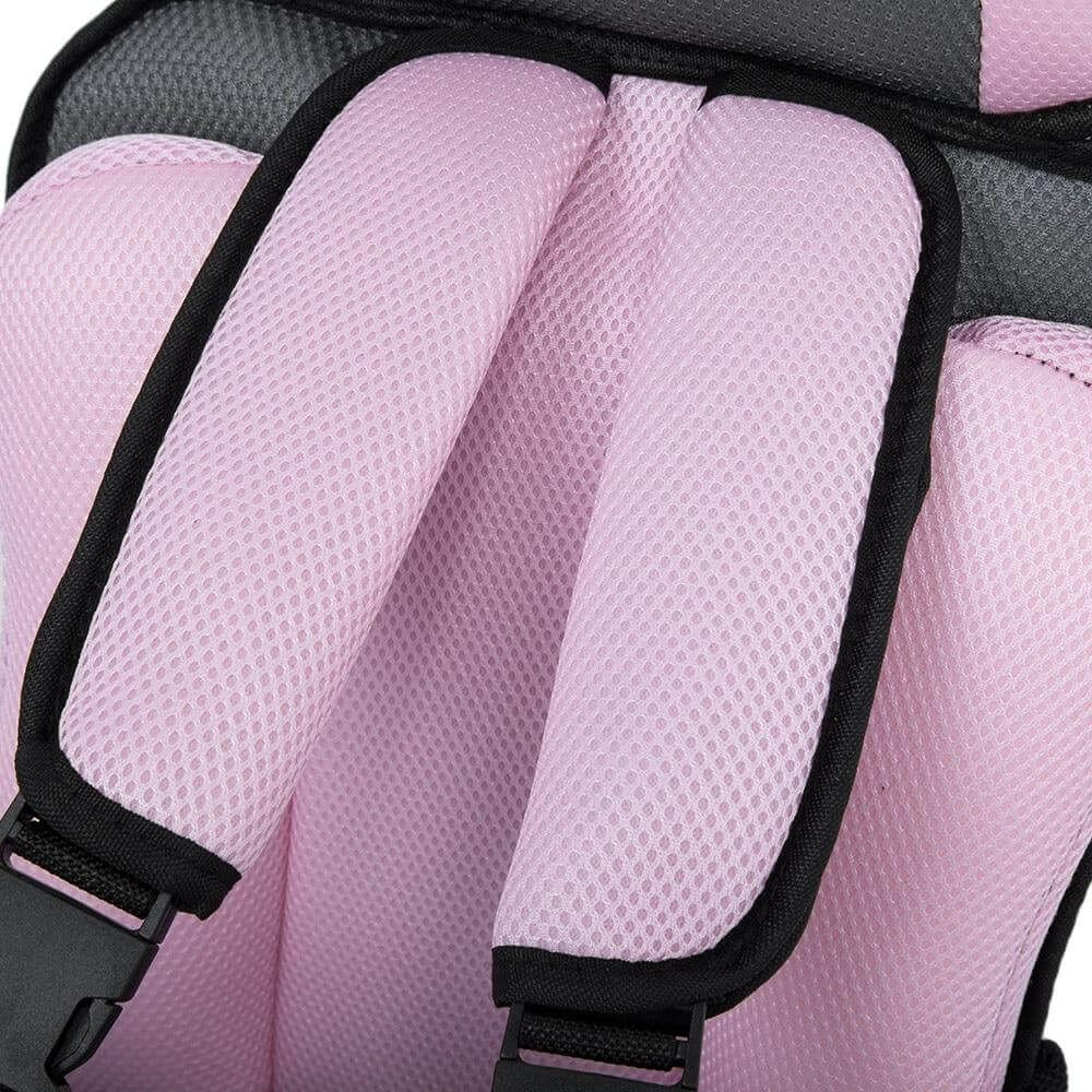 Travel Child Car Seat With Five Point Harness And Breathable Mesh
