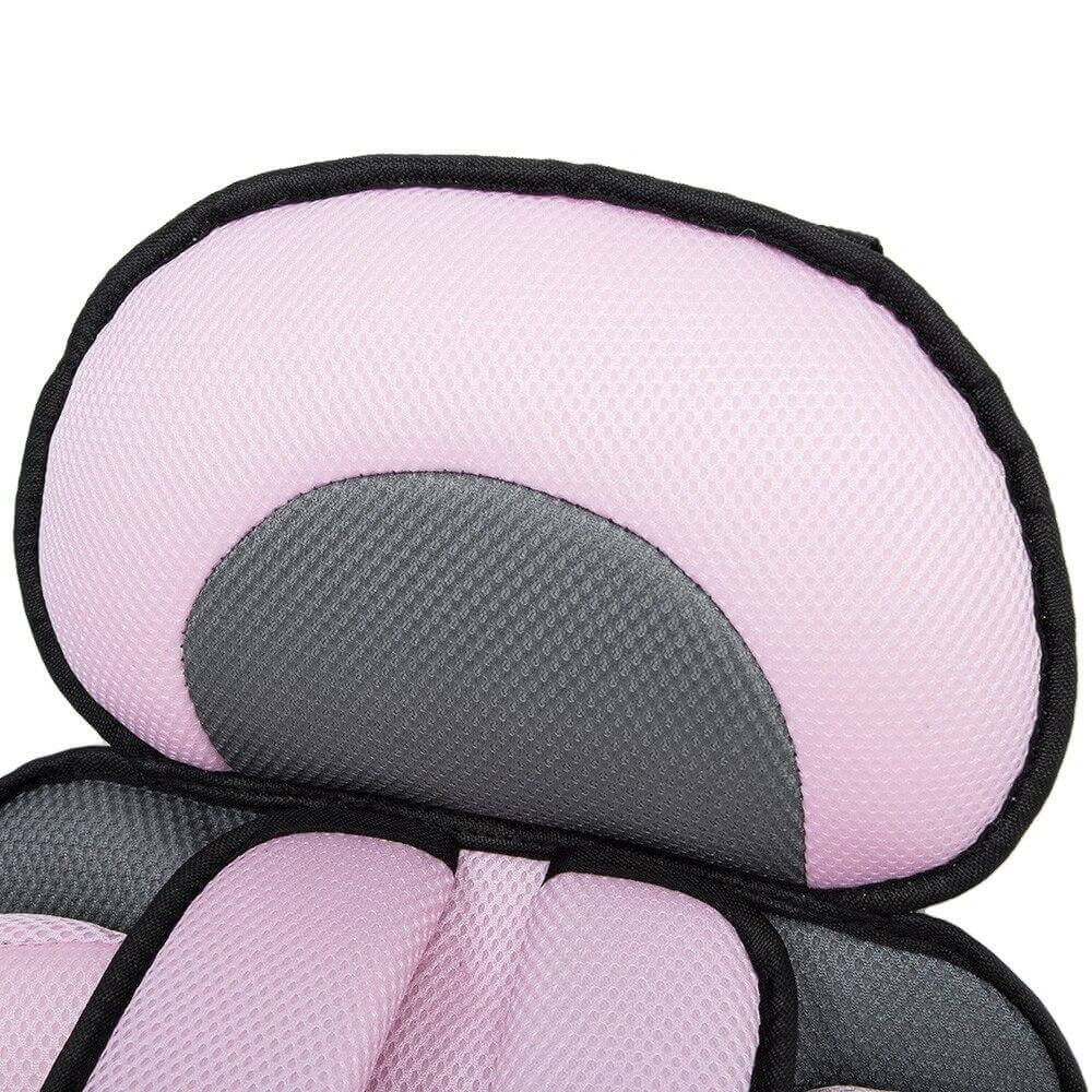 Travel Child Car Seat With Five Point Harness And Breathable Mesh