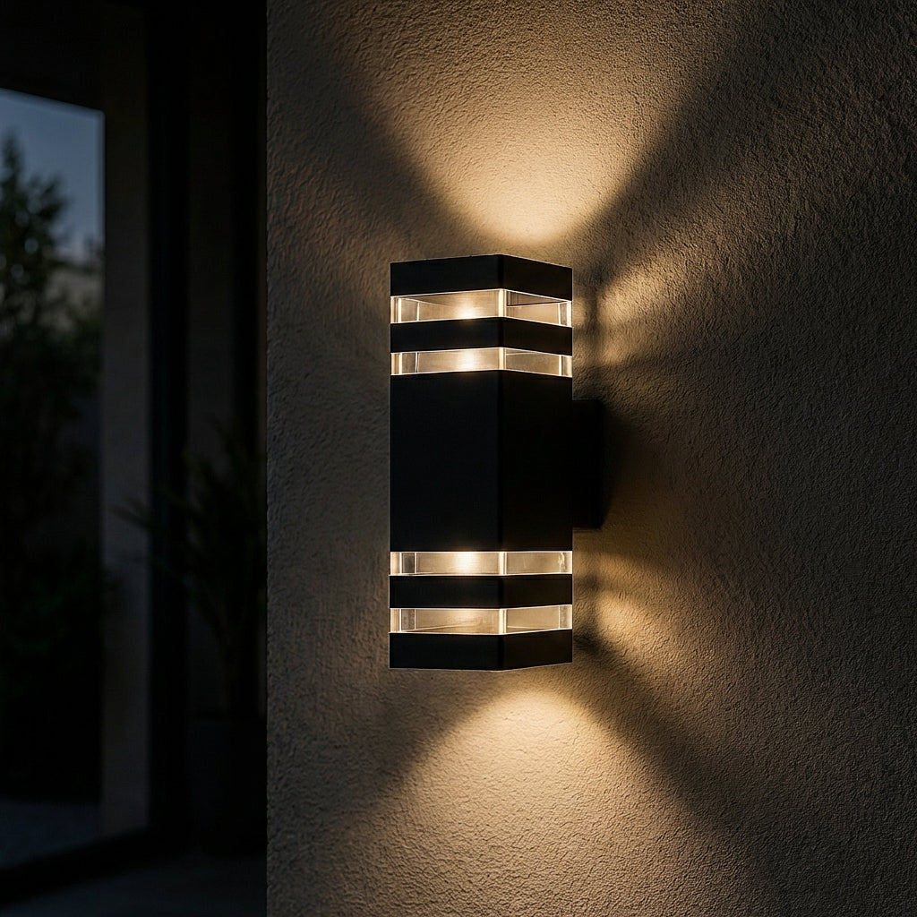 LumaArc Exterior Wall Light Dual Direction Upward And Downward Illumination For Facades