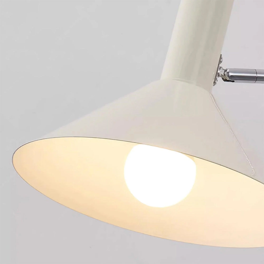Kovová nástěnná lampa s otočným kloubem o 360 stupňů, noční lampa E27 do obývacího pokoje a ložnice