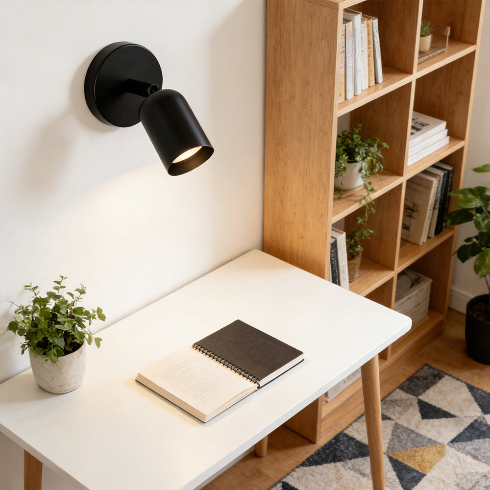 Iron Minimalist Wall Lamp With Matte Finish LED For Hallway, Bedroom, Bathroom And Stairs