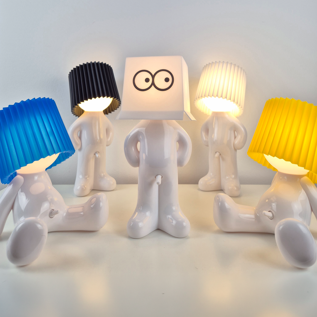 Stolní LED lampa na baterie bezdrátová v osmi barvách