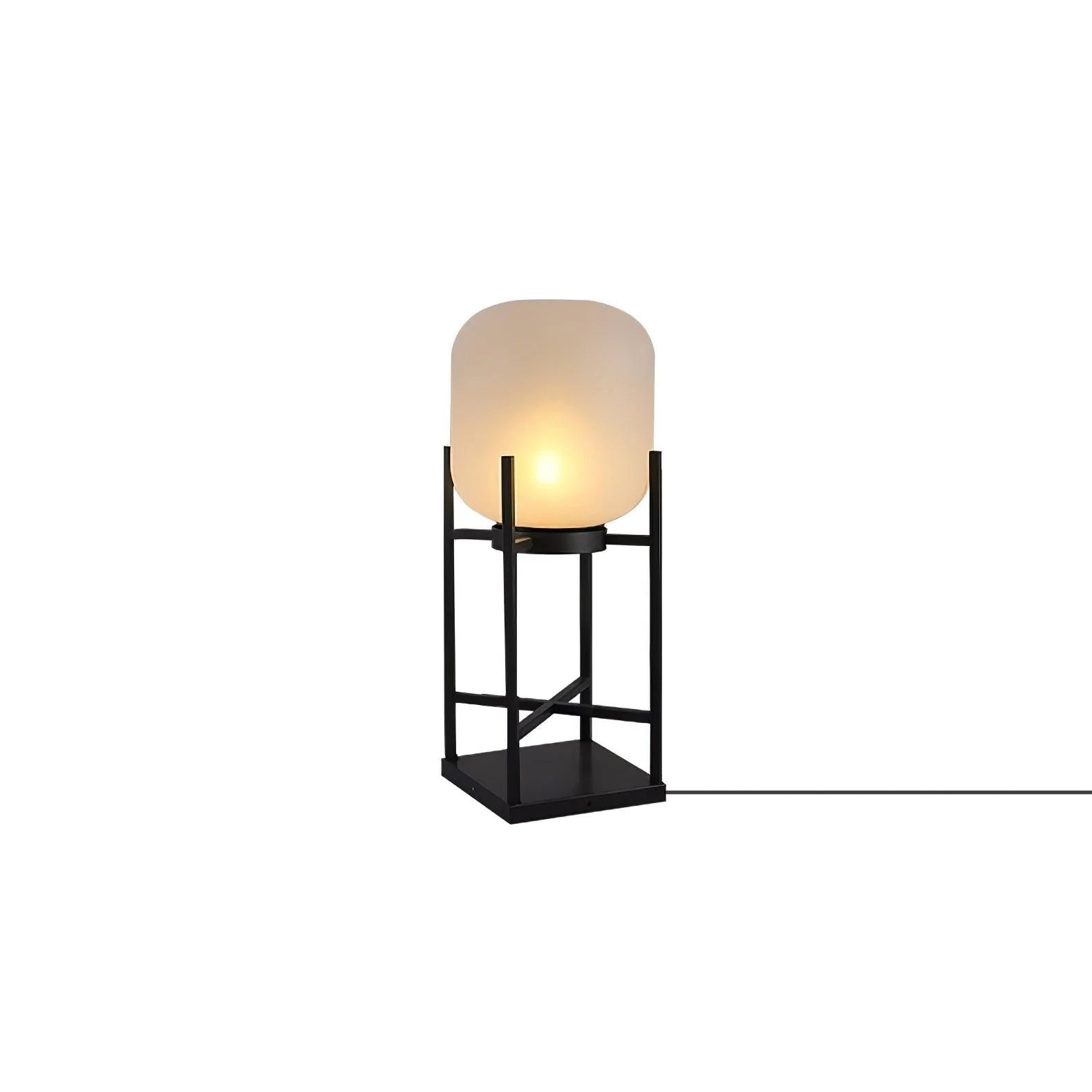 Zenora Solar Floor Lantern Outdoor Light Waterproof For Patio And Garden Durable Exterior Glow