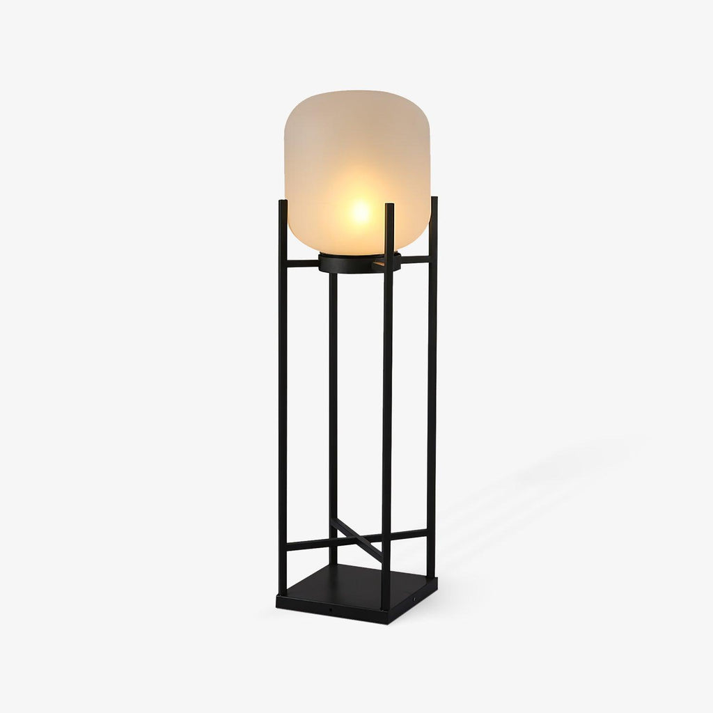 Zenora Solar Floor Lantern Outdoor Light Waterproof For Patio And Garden Durable Exterior Glow