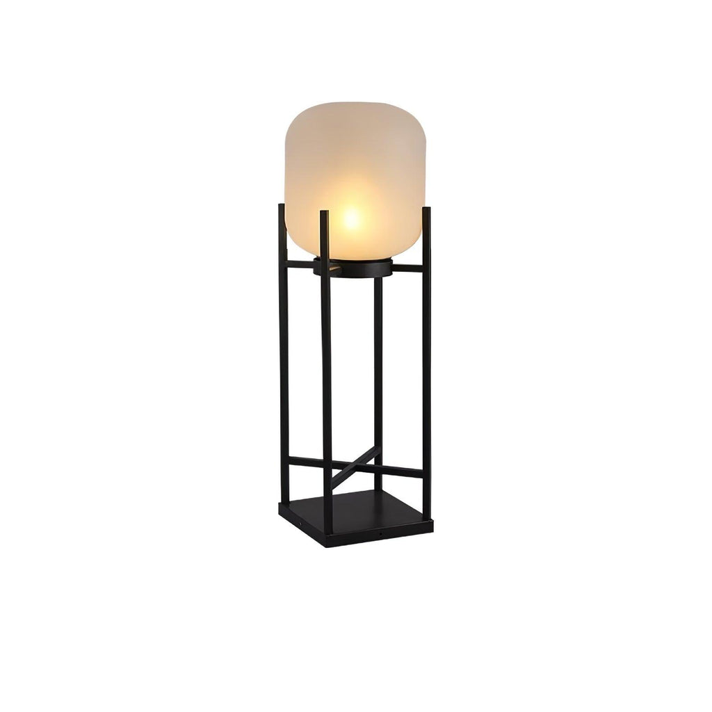 Zenora Solar Floor Lantern Outdoor Light Waterproof For Patio And Garden Durable Exterior Glow