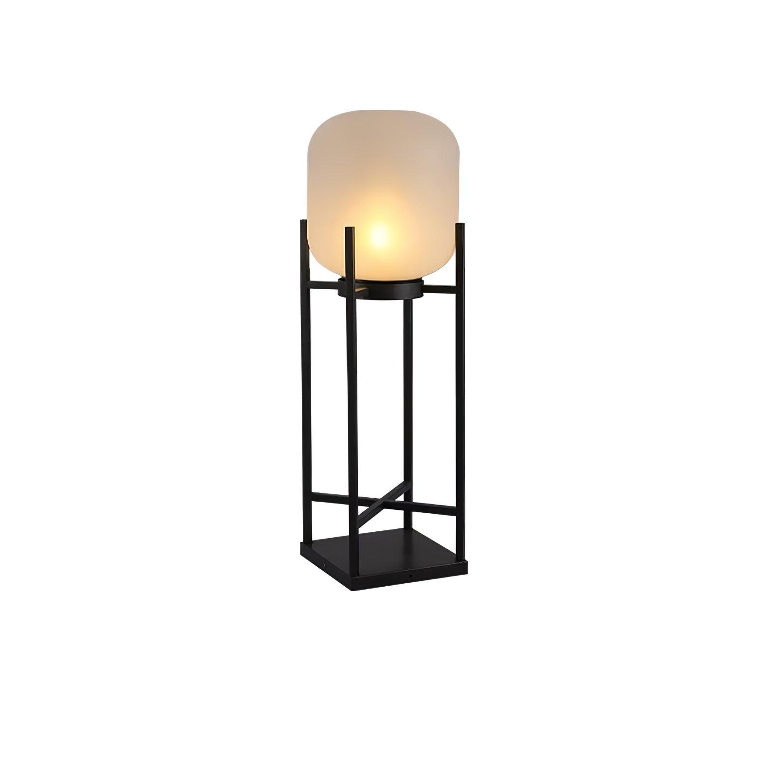 Zenora Solar Floor Lantern Outdoor Light Waterproof For Patio And Garden Durable Exterior Glow
