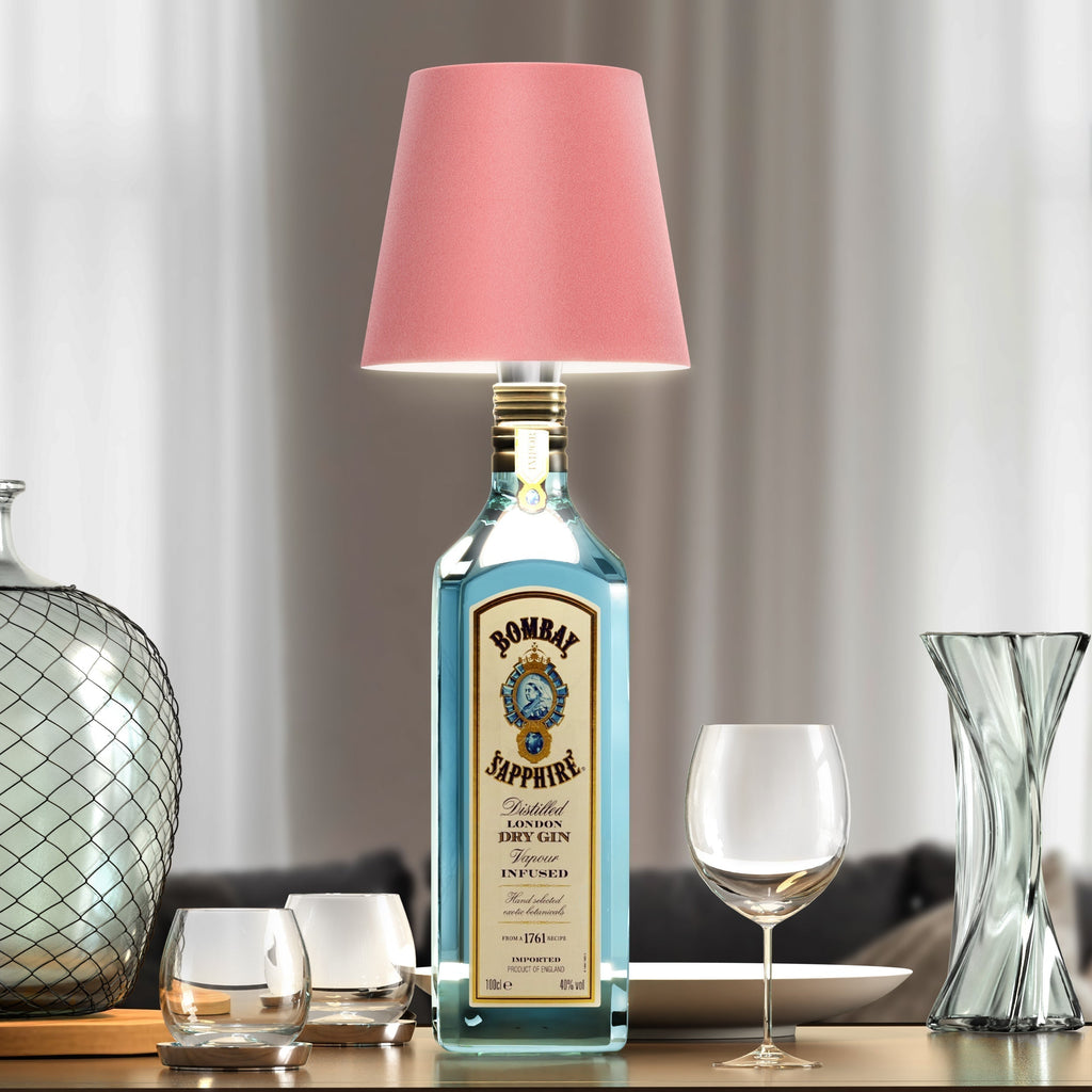 LumaBottle LED Bottle Lamp With Mood Lighting For Ambient Home Decor Warm White Or RGB