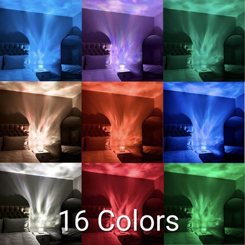 LumaZen Glow Lamp — Continuous Wave Colored Lights