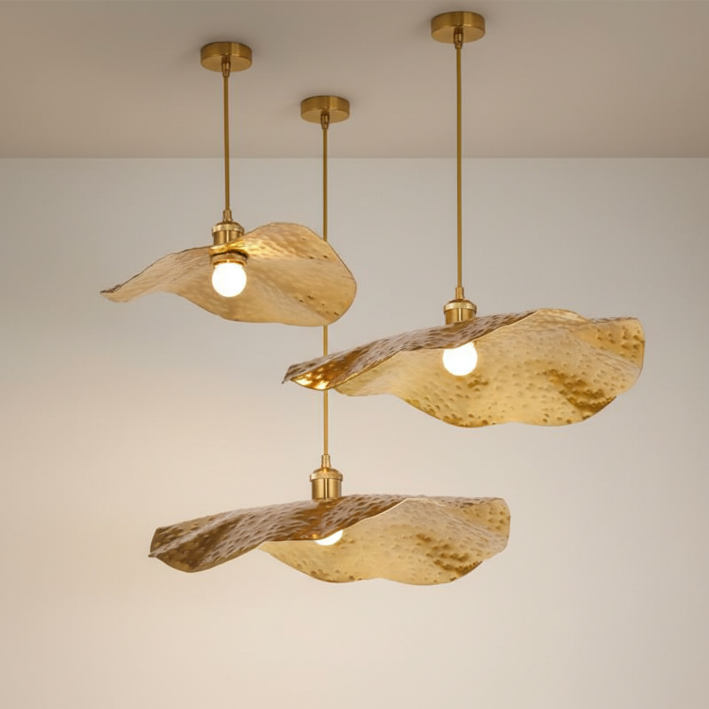 Nova Brass Ceiling Light Fixture With Flush Mount For Modern Interiors In Living Rooms