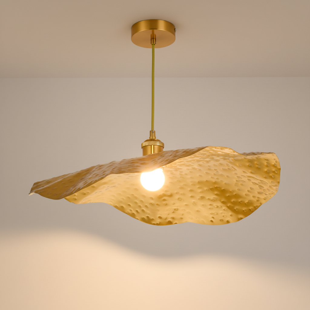 Nova Brass Ceiling Light Fixture With Flush Mount For Modern Interiors In Living Rooms
