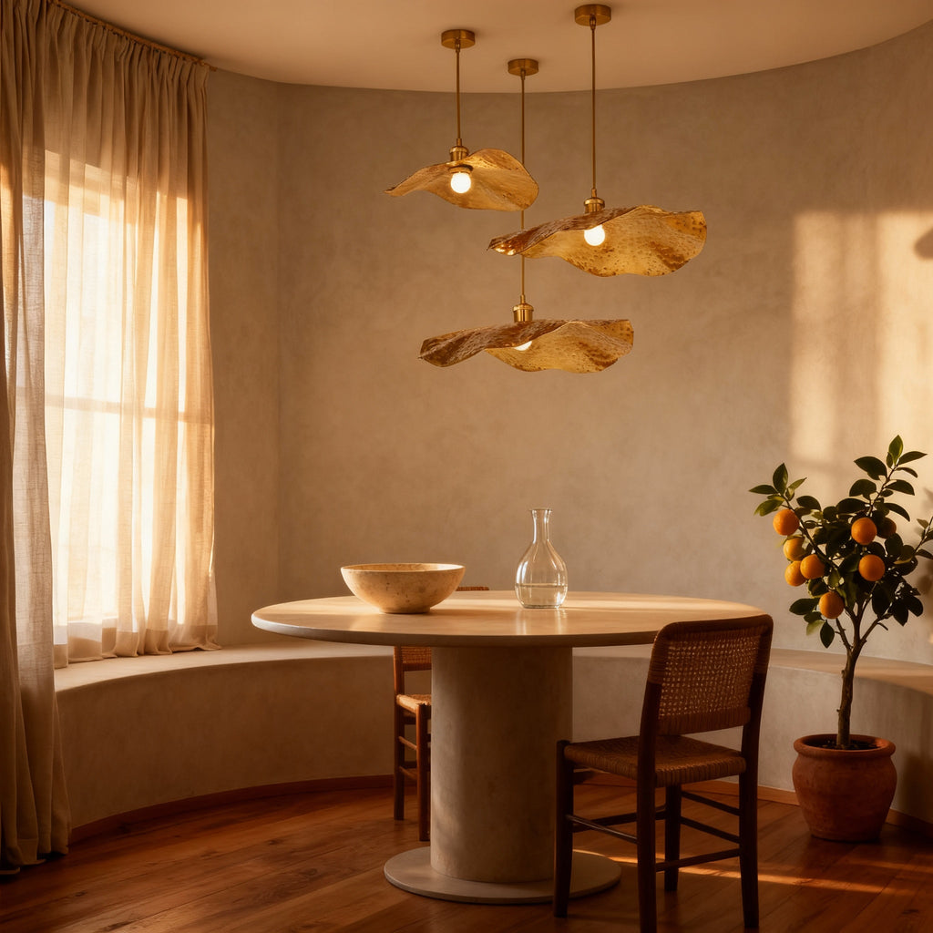Nova Brass Ceiling Light Fixture With Flush Mount For Modern Interiors In Living Rooms