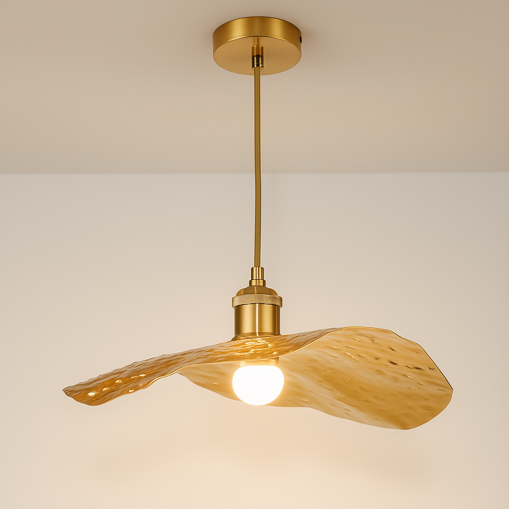 Nova Brass Ceiling Light Fixture With Flush Mount For Modern Interiors In Living Rooms