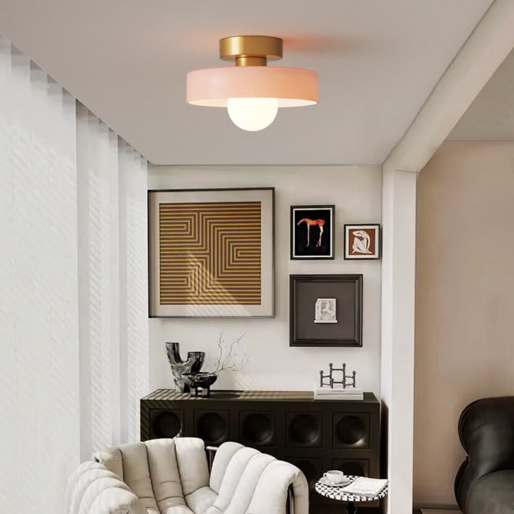 Aurora Ceiling Lamp With Bauhaus Style For Indoor Use, A Timeless Indoor Lighting Fixture For Any Room