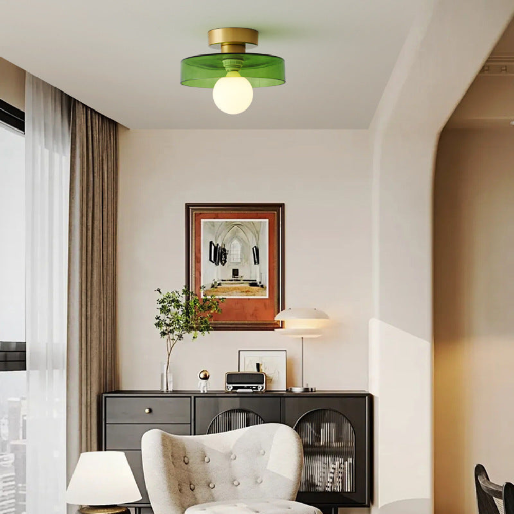 Aurora Ceiling Lamp With Bauhaus Style For Indoor Use, A Timeless Indoor Lighting Fixture For Any Room