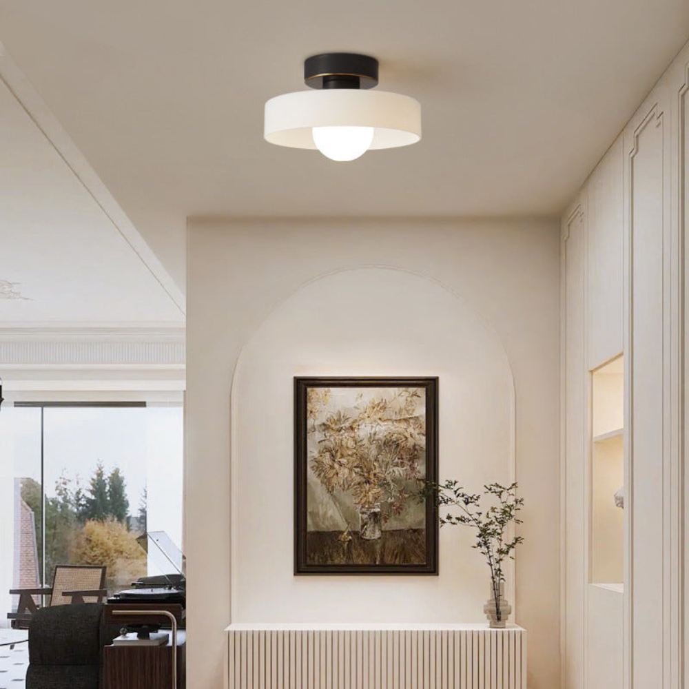 Aurora Ceiling Lamp With Bauhaus Style For Indoor Use, A Timeless Indoor Lighting Fixture For Any Room