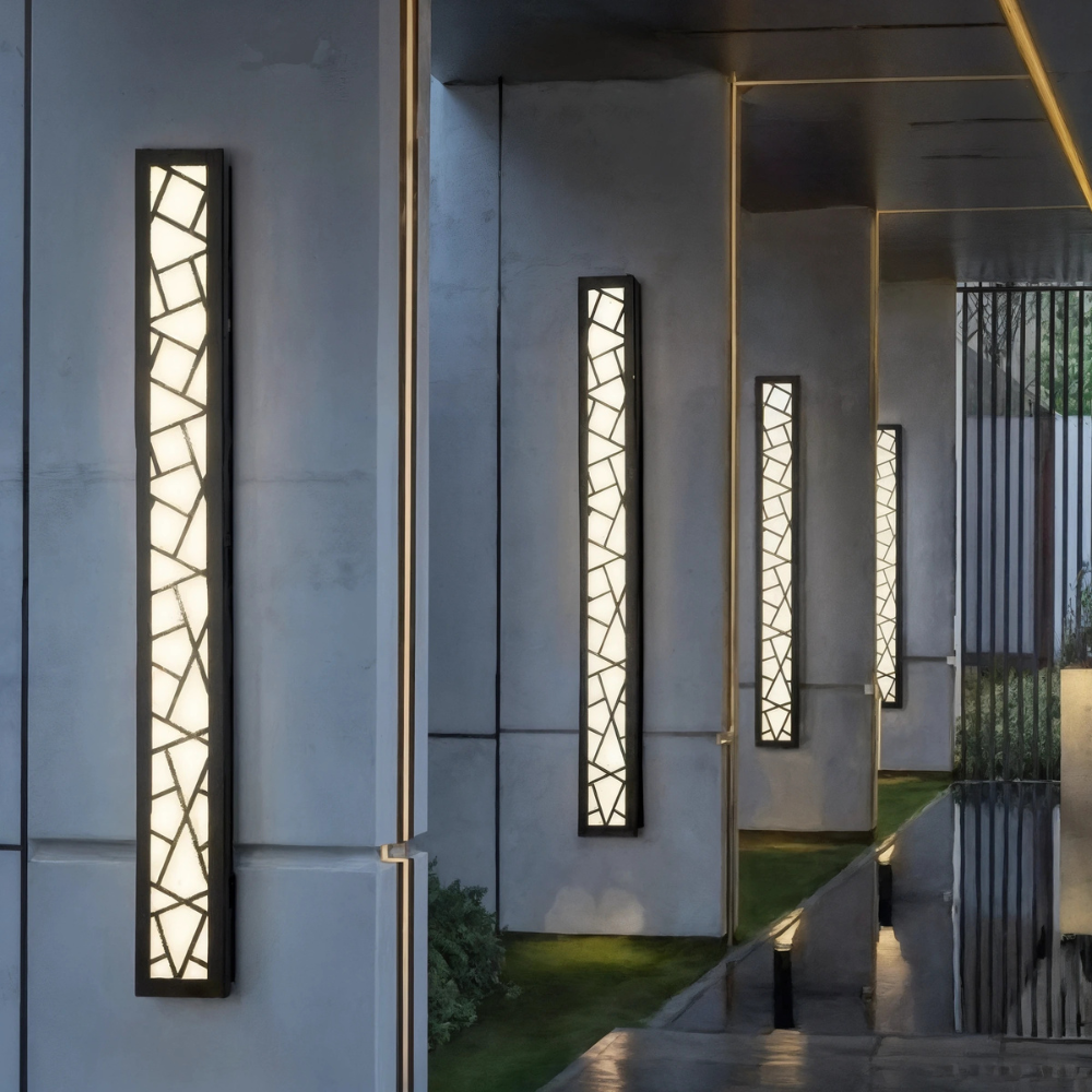 LumaGlow Wall Lamp For Exterior Lighting Creates Stylish Outdoor Ambience On Porches Entrances And Gardens