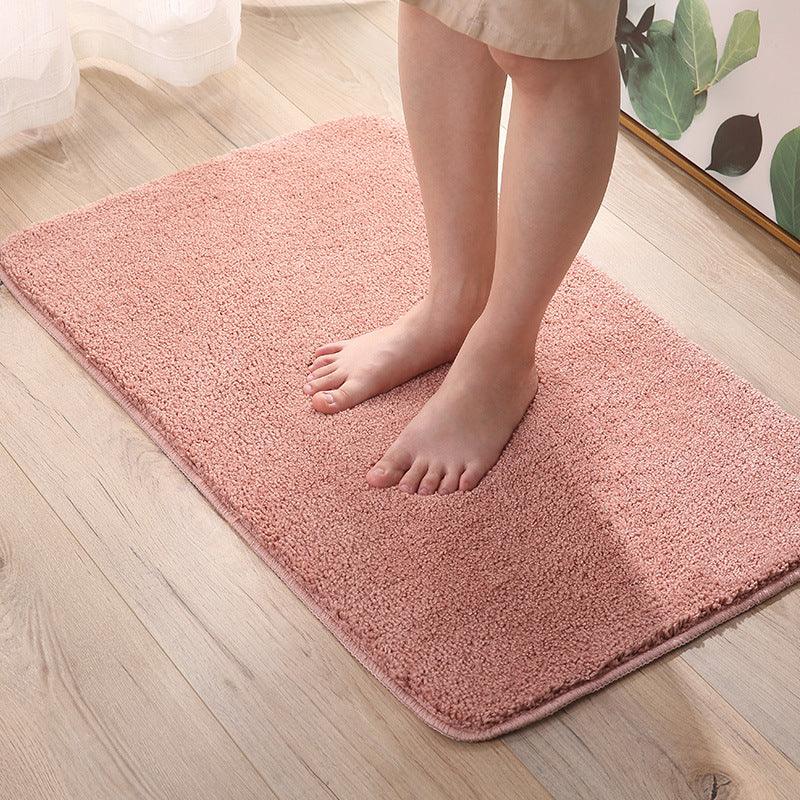 Ultra měkká sprchová předložka z mikrovlákna — protiskluzová spodní strana, rychleschnoucí povrch, polstrované pohodlí