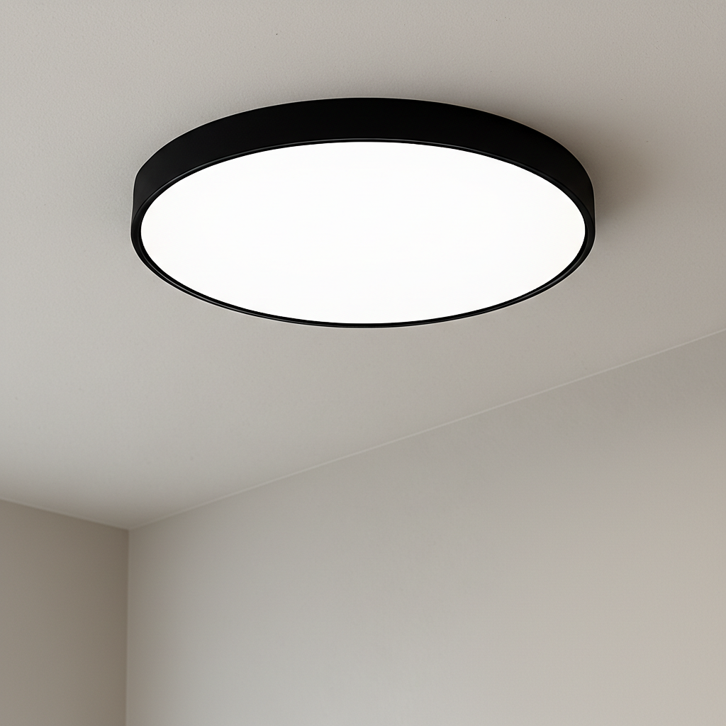 AeroLux Ultra Slim Flush Ceiling Mount With Built In Light Surface For A Clean Minimal Look