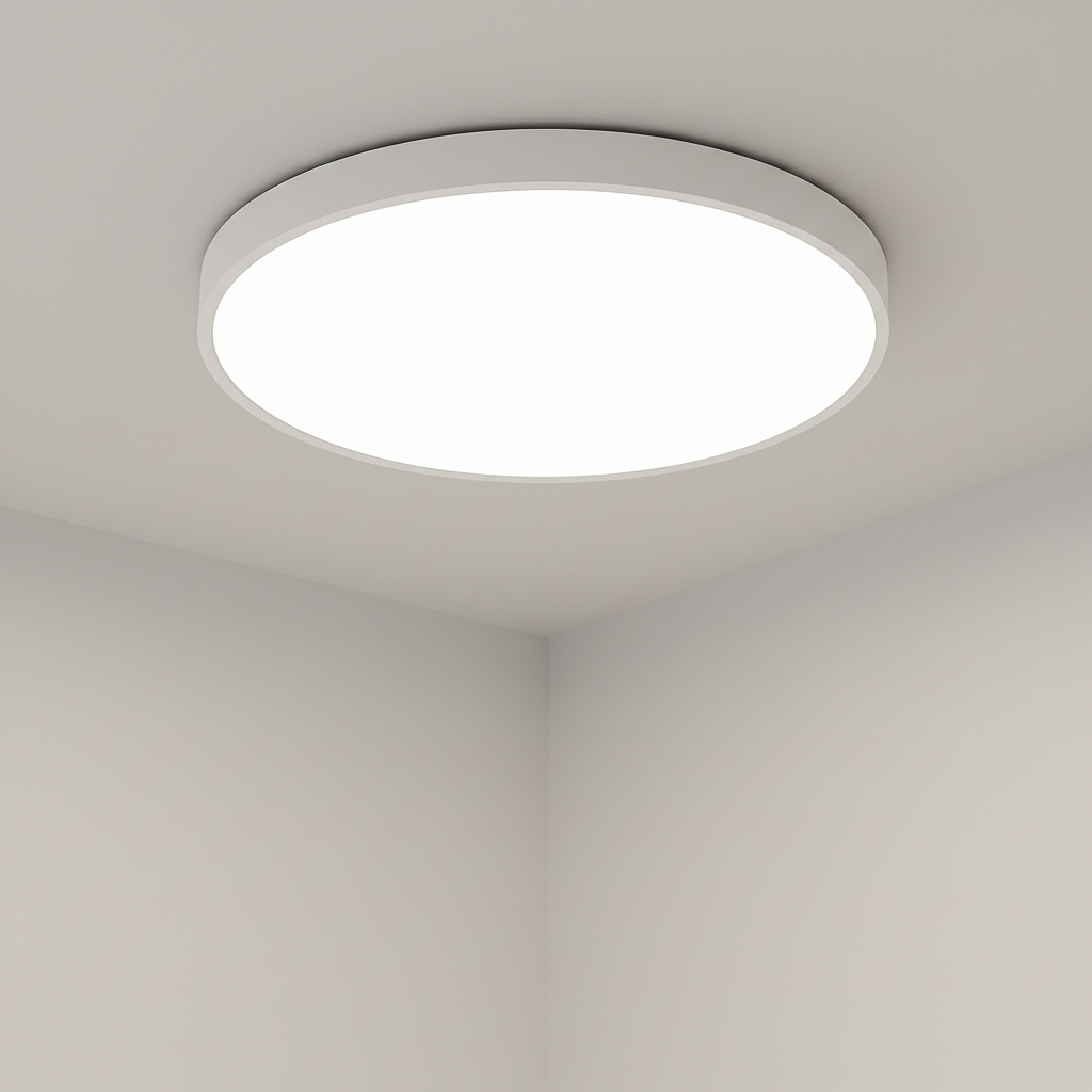AeroLux Ultra Slim Flush Ceiling Mount With Built In Light Surface For A Clean Minimal Look