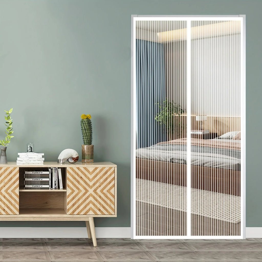 AirGuard Magnetic Mosquito Curtain – Hands-Free Self-Closing Screen