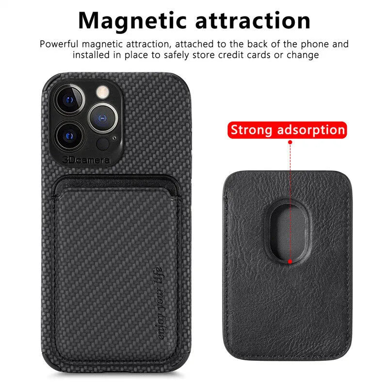 iPhone 14 Pro-pungcover — integreret MagSafe, kortholdere