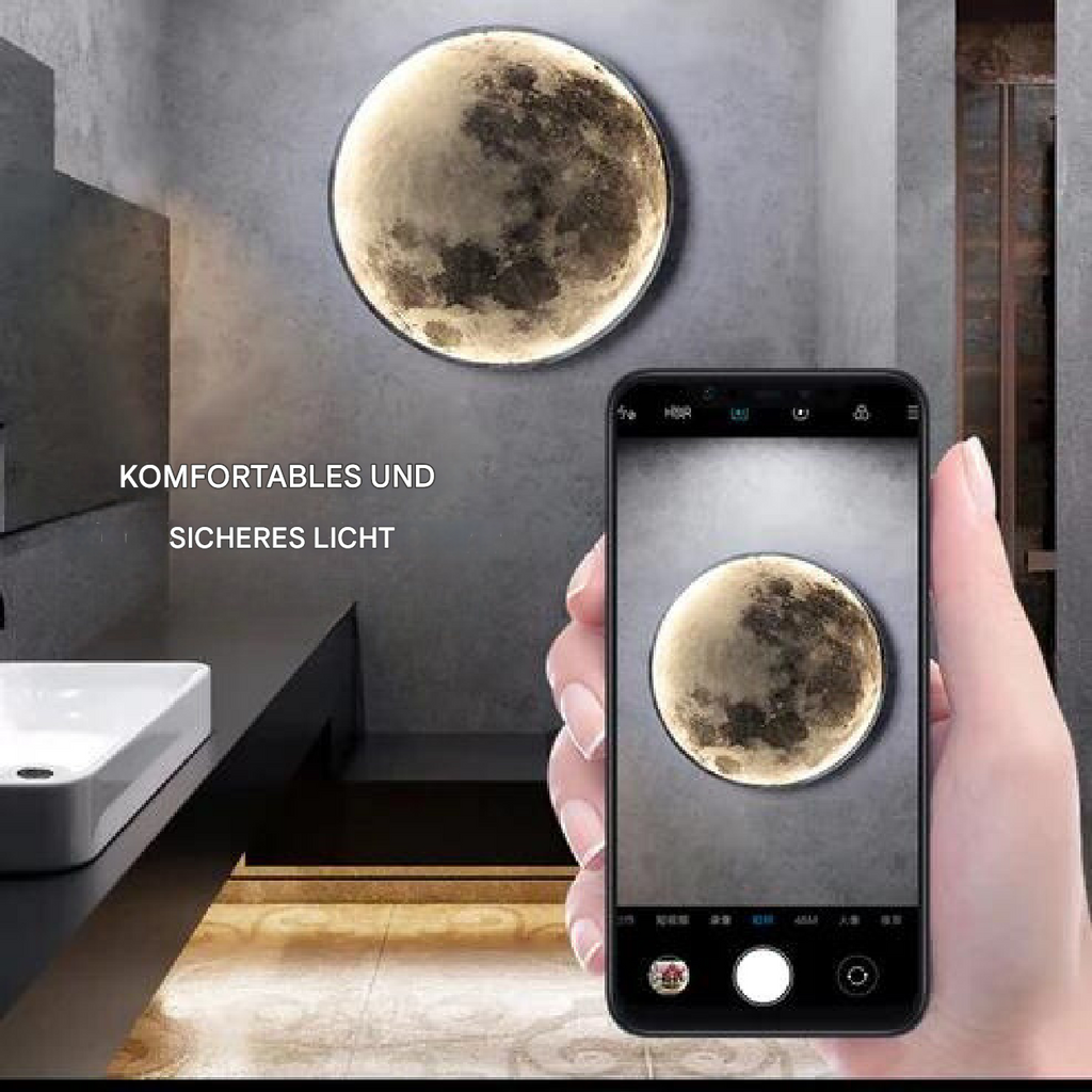 Noctara Lunar Atmosphere Lamp With Dimmable Moonlight Glow For Bedroom And Living Room