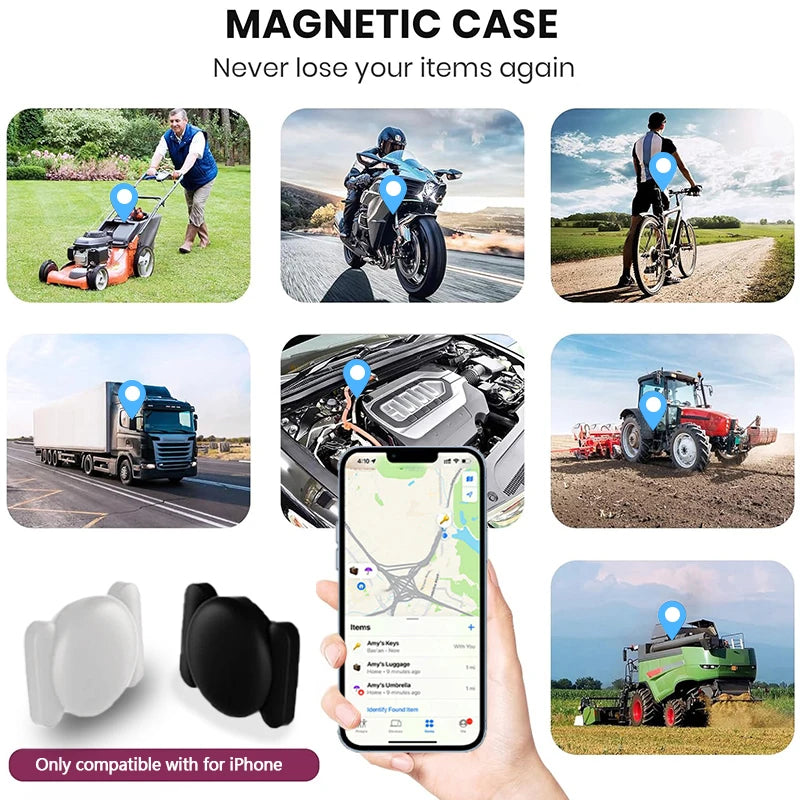 Skrytý magnetický GPS lokátor do auta — skrytý magnet, Bluetooth sledování v reálném čase, ochrana proti krádeži