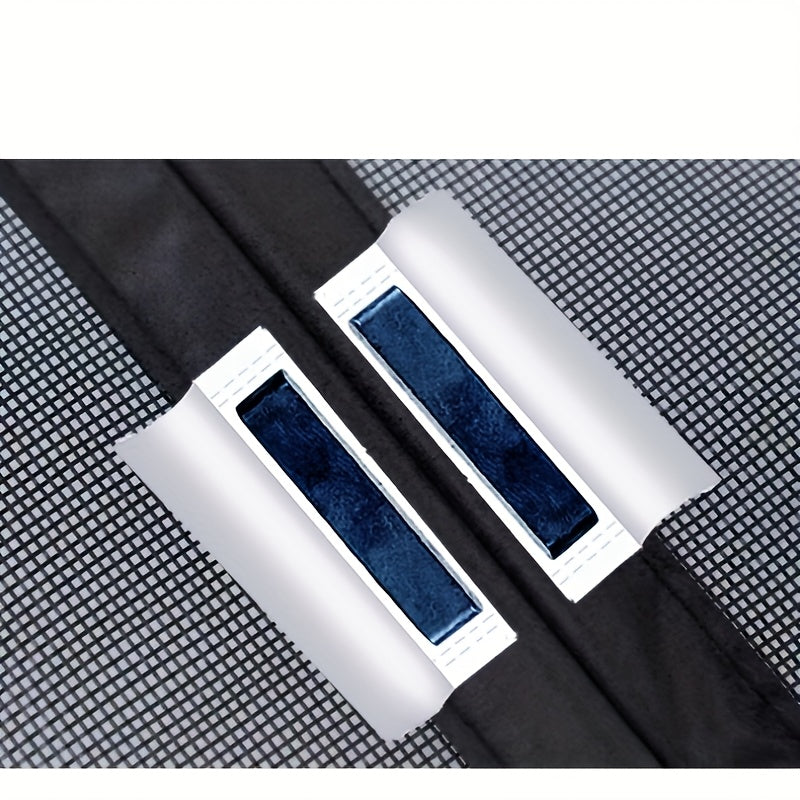 Magnetic Mesh Curtain Door — Automatic Self-Sealing Screen Panel