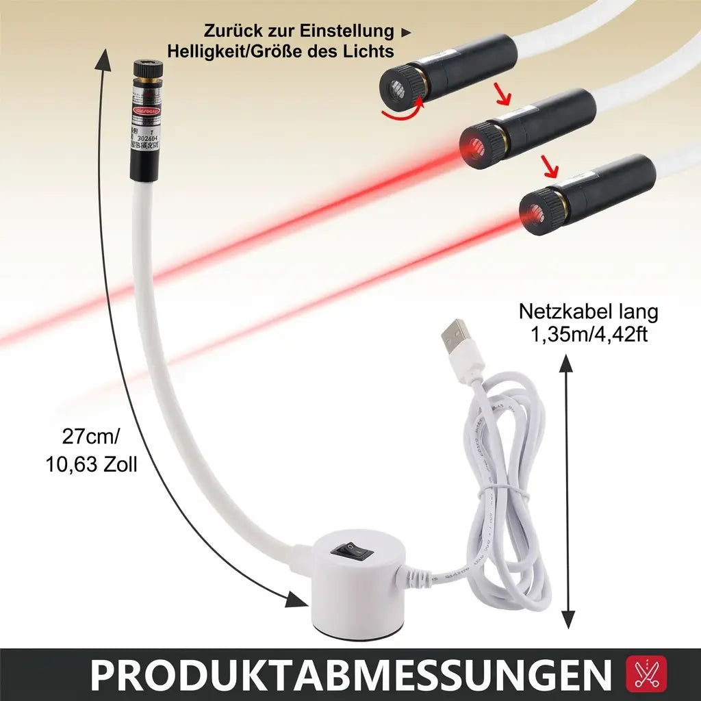 Guida magnetica laser per cucire dritte con la macchina da cucire